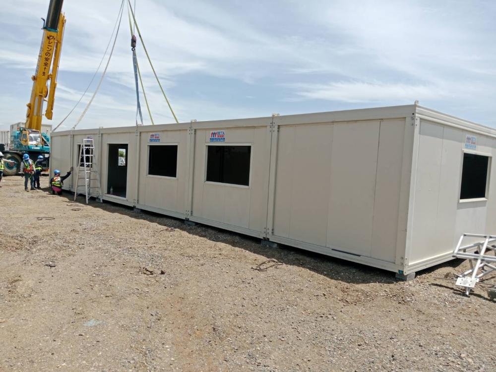Portable office size 3x6 m.